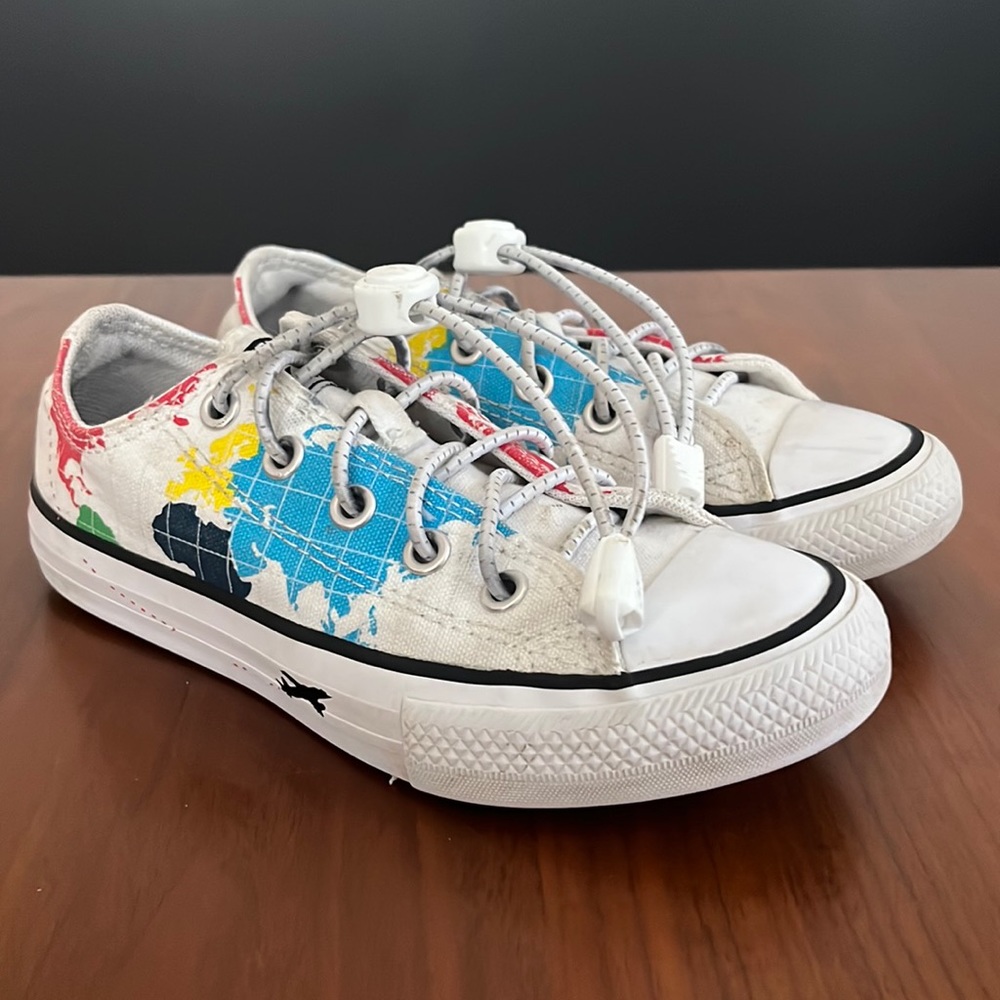 Converse Chuck Taylor All Star 2V Geography Sneakers, size 12